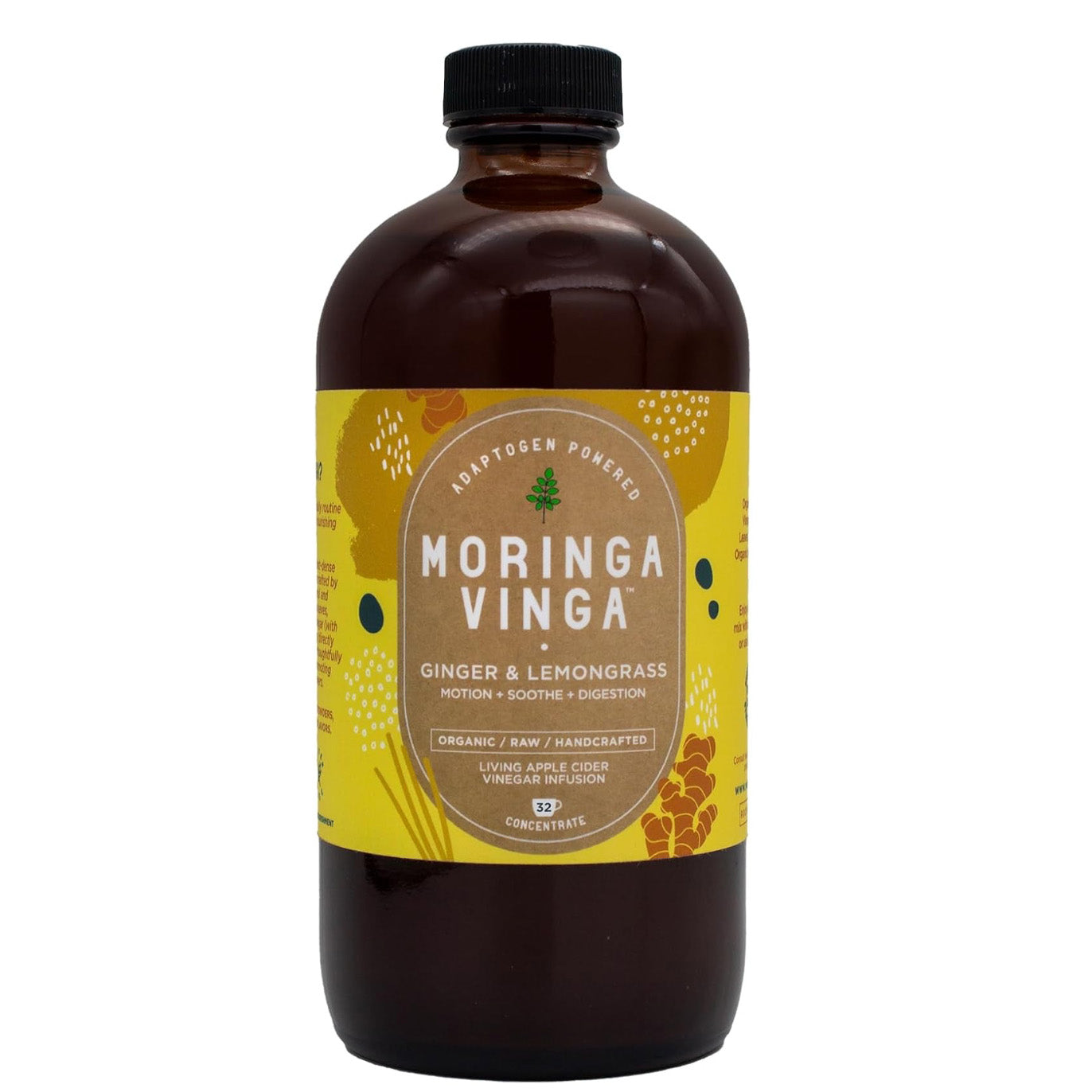 32 ounce bottle of Moringa Vinga
