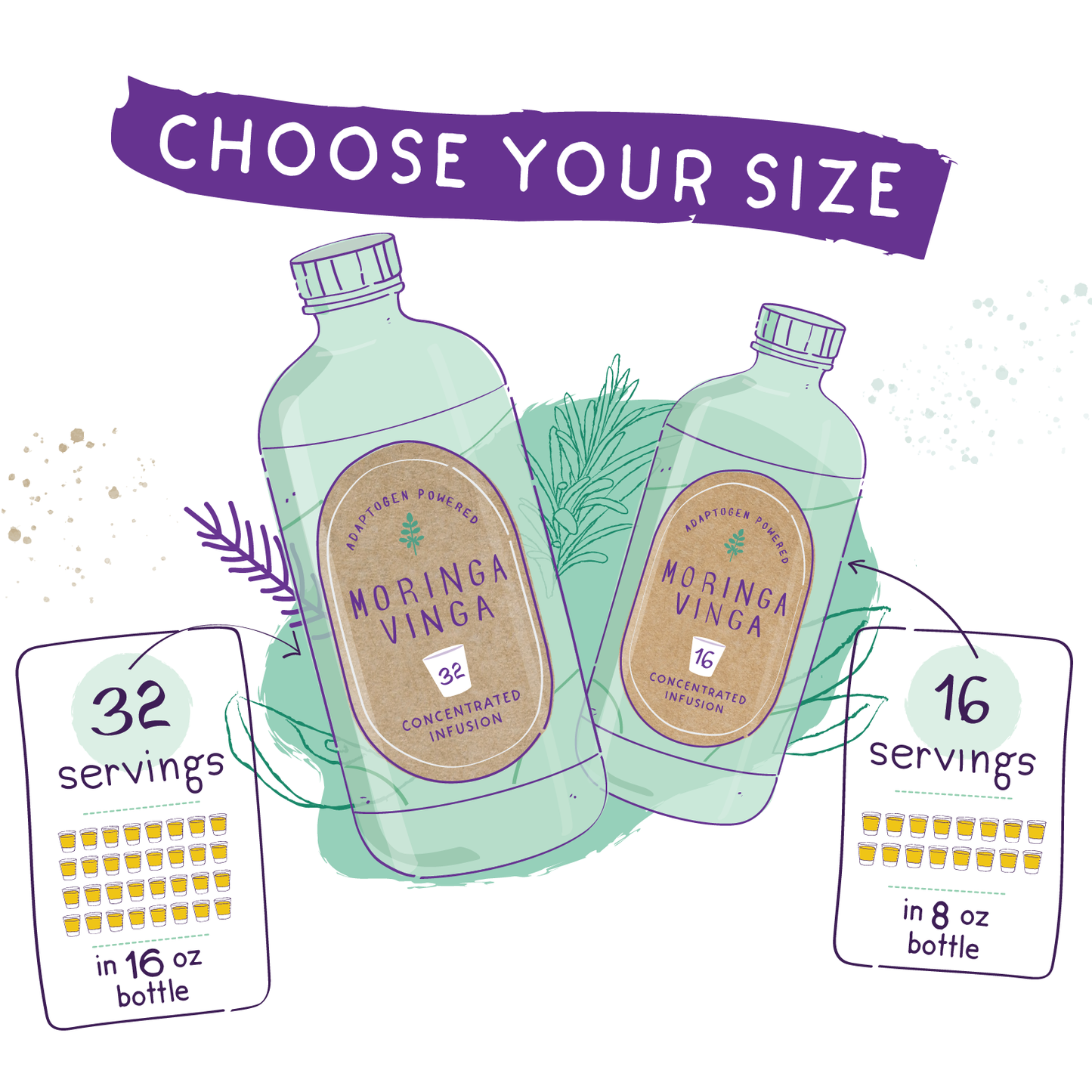 Moringa Vinga serving sizes