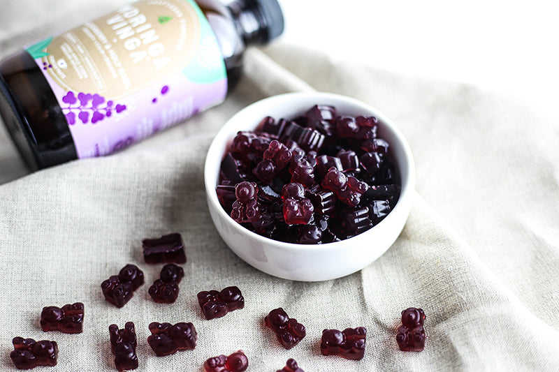 Make your own Elderberry Gummies