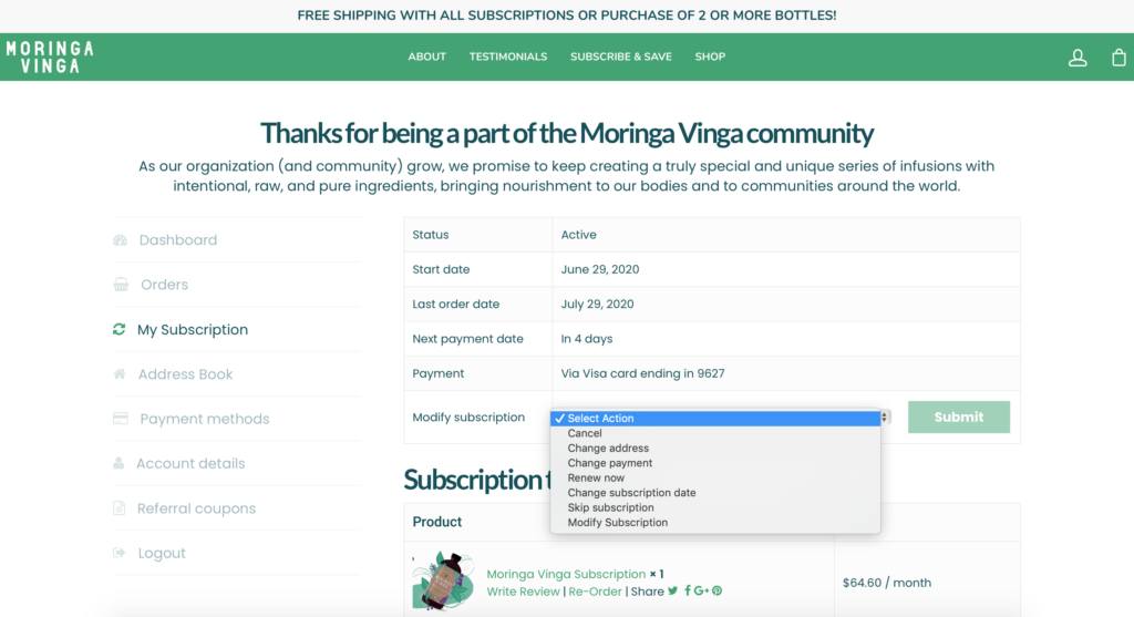 FAQ's about Moringa Vinga