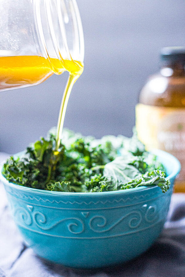 Ginger Lemongrass Moringa Salad Dressing