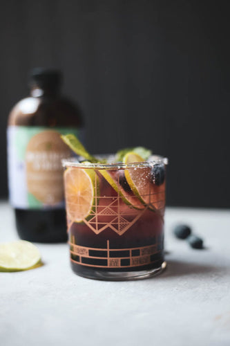 Elderberry Blueberry Lime Mocktail