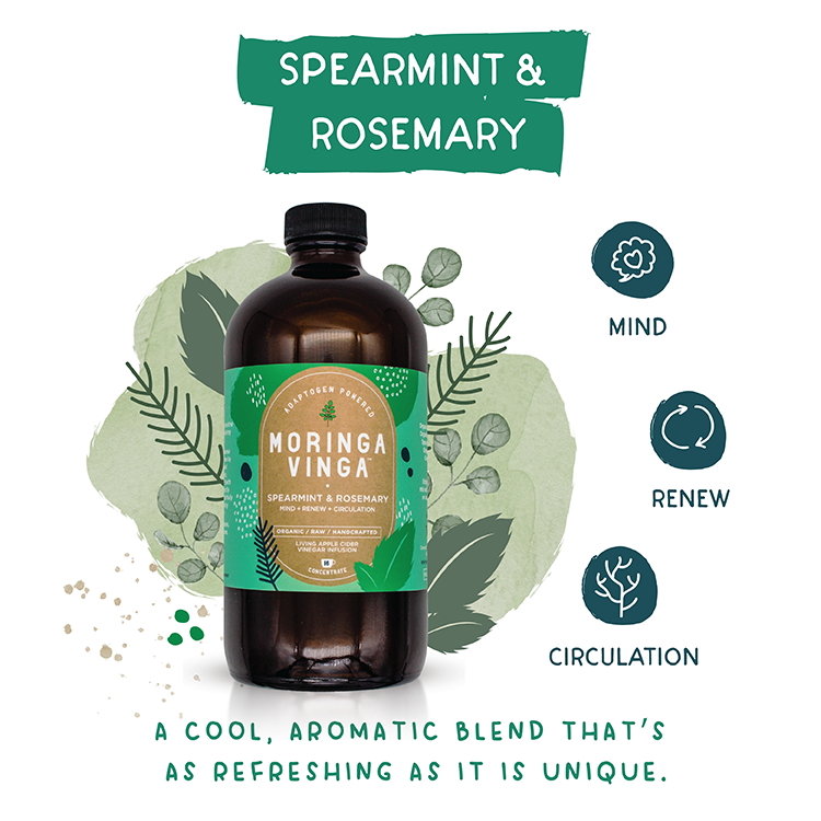 Spearmint & Rosemary Moringa Vinga | A Moringa Oleifera Product Spearmint & Rosemary Moringa Vinga | A Moringa Oleifera Product